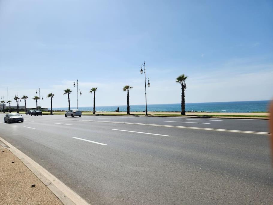 Nice Apartment Beach Front, Close To Rabat Main Sightseeing. Fiber Wifi Exteriör bild