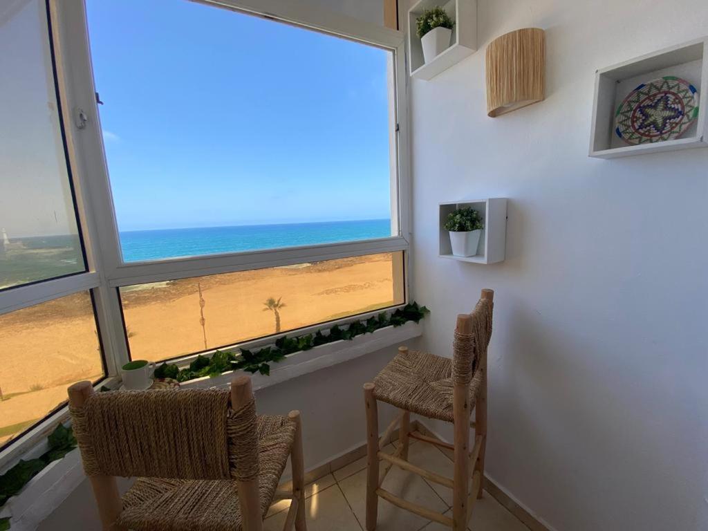 Nice Apartment Beach Front, Close To Rabat Main Sightseeing. Fiber Wifi Exteriör bild