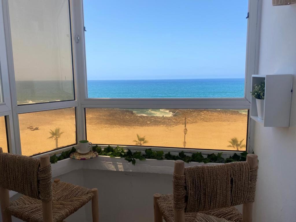 Nice Apartment Beach Front, Close To Rabat Main Sightseeing. Fiber Wifi Exteriör bild