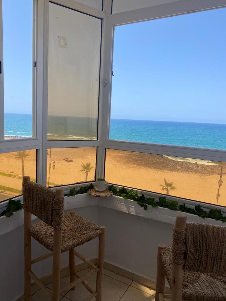 Nice Apartment Beach Front, Close To Rabat Main Sightseeing. Fiber Wifi Exteriör bild