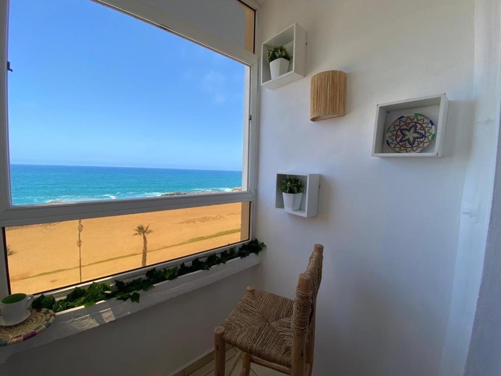 Nice Apartment Beach Front, Close To Rabat Main Sightseeing. Fiber Wifi Exteriör bild